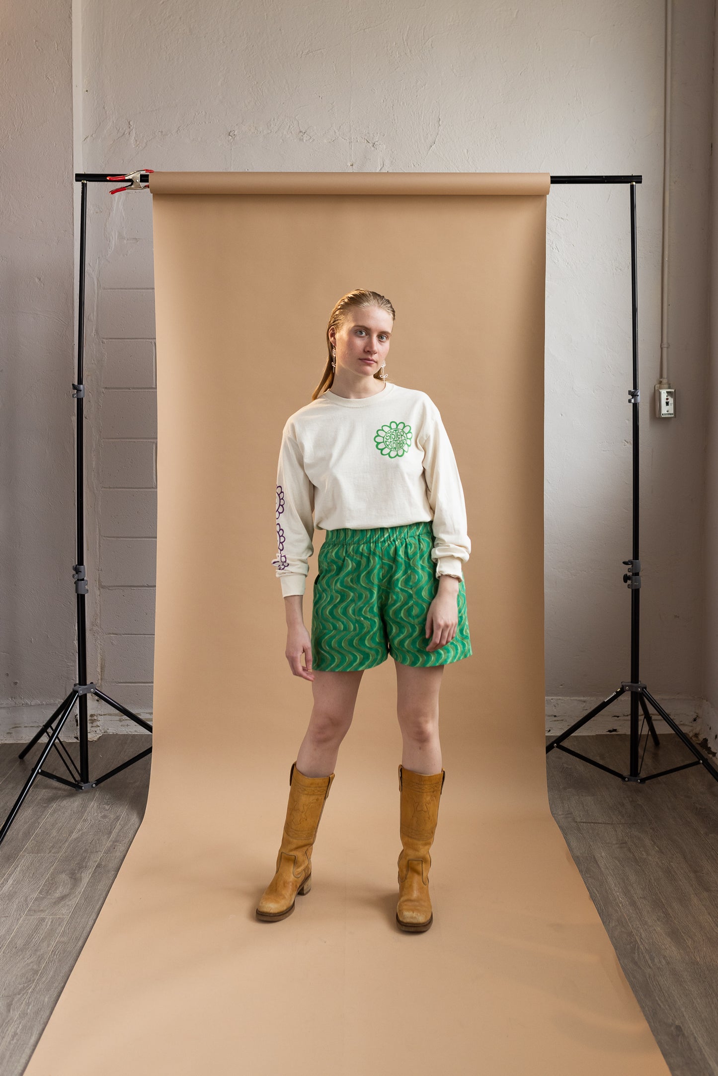 Do Anything Shorts in Grass