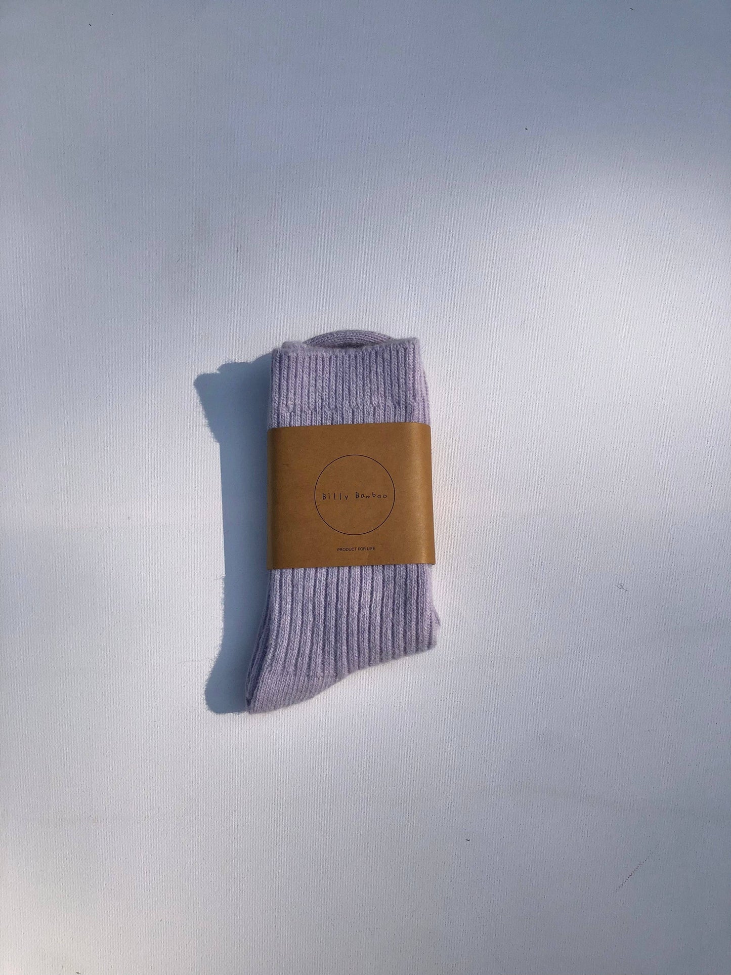 ICELAND WOOL SOCKS - Lilac