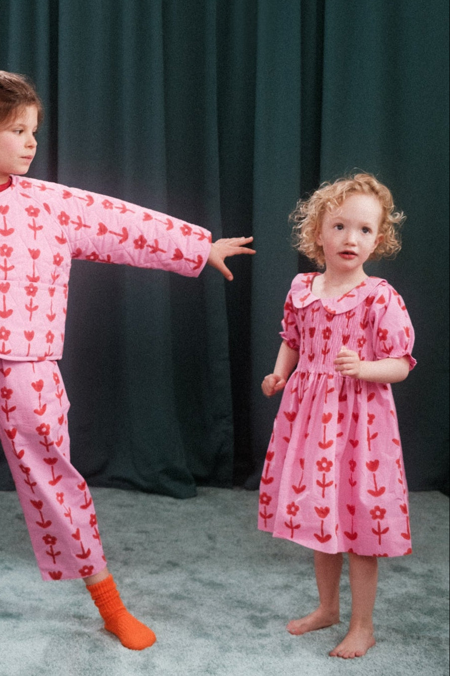 Kids Shirred Dress