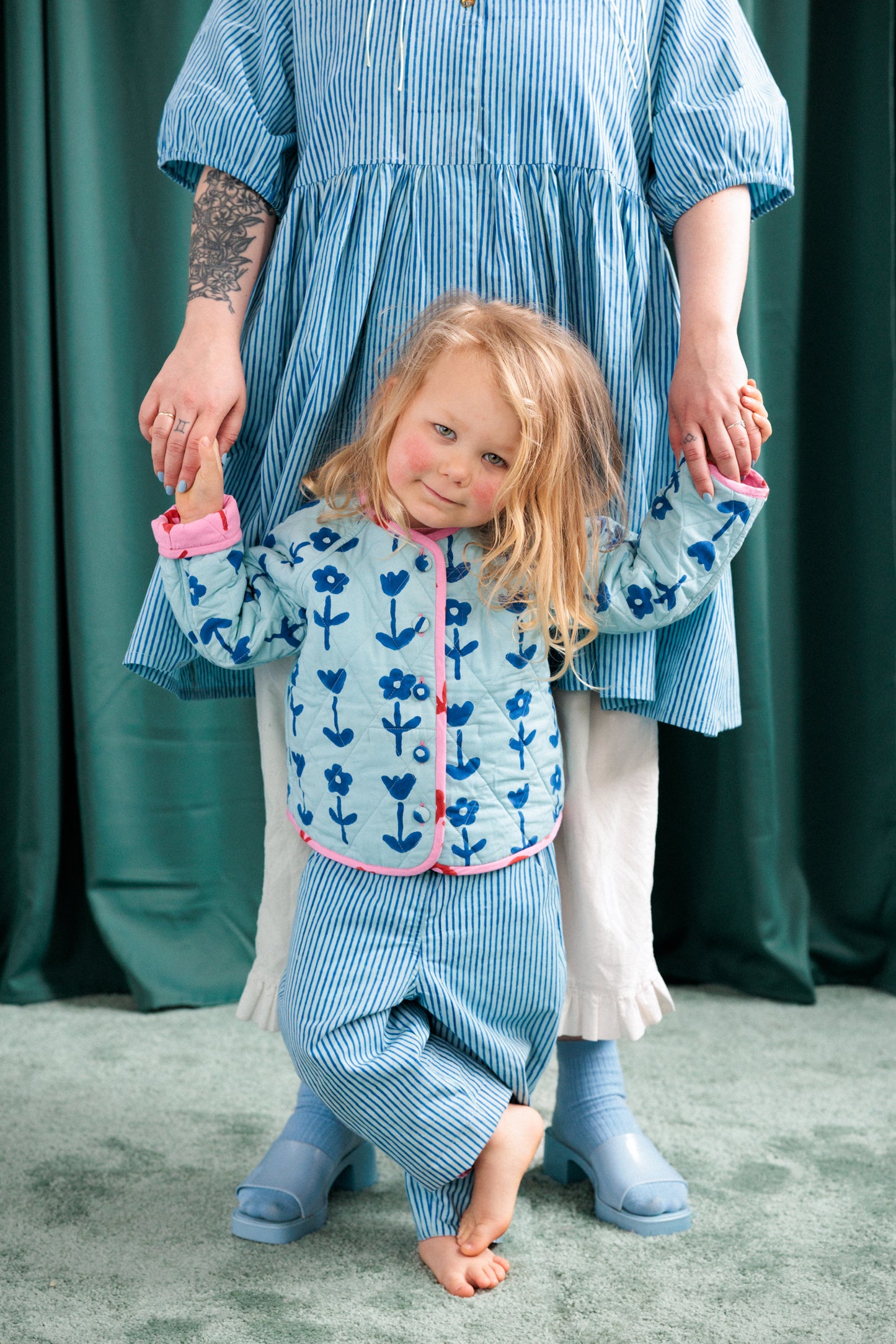 Kids Reversible Quilt Coat