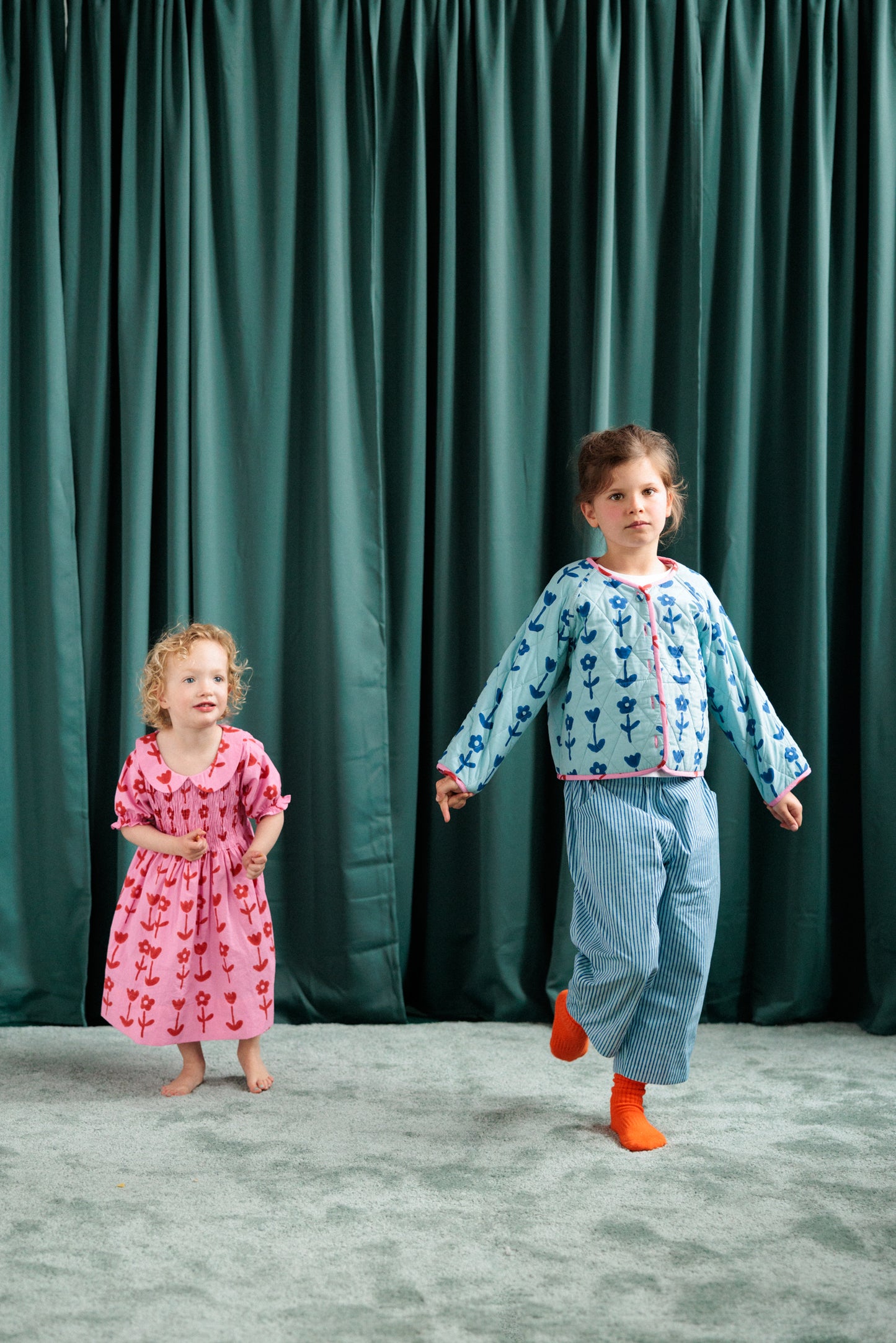 Kids Reversible Quilt Coat