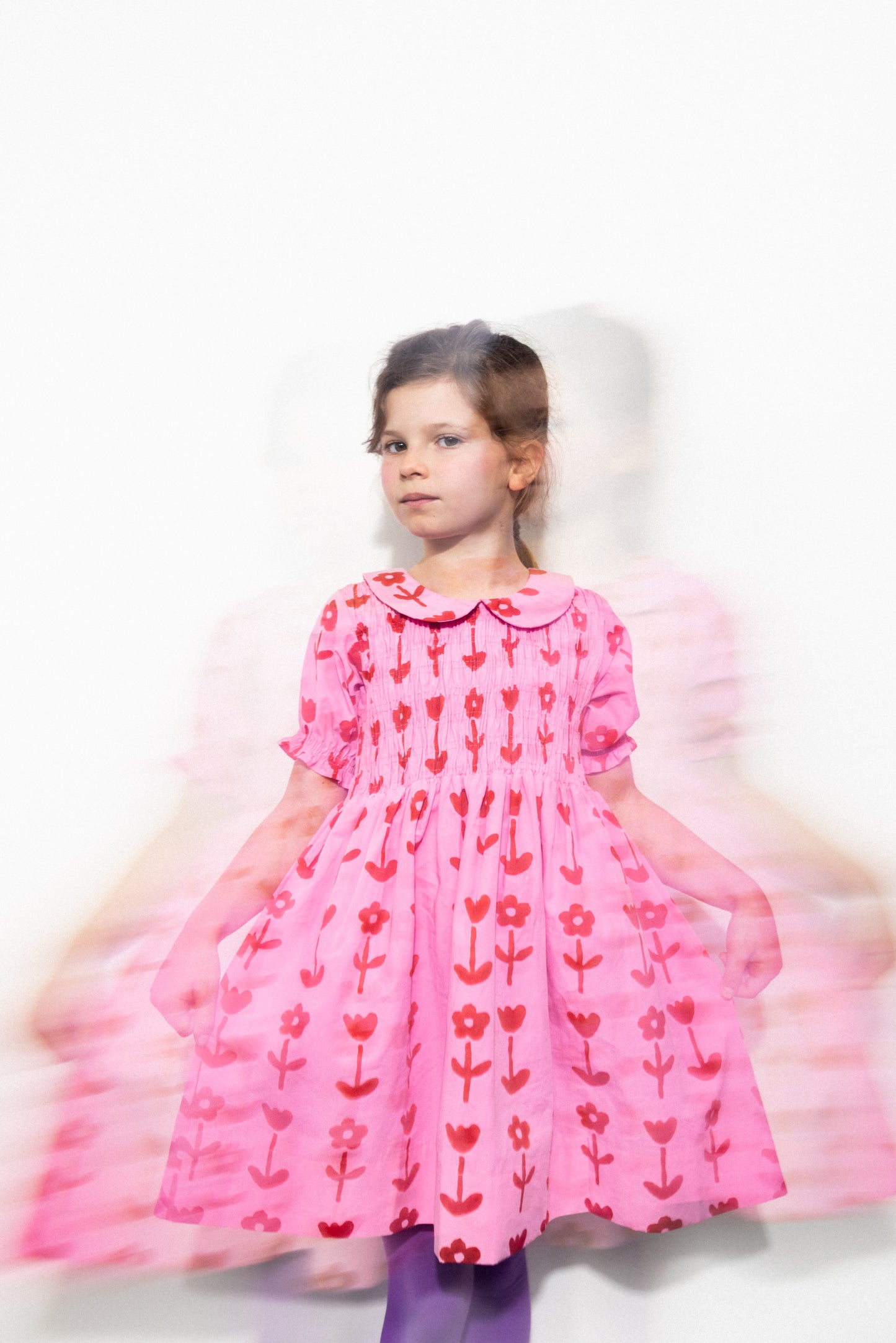 Kids Shirred Dress