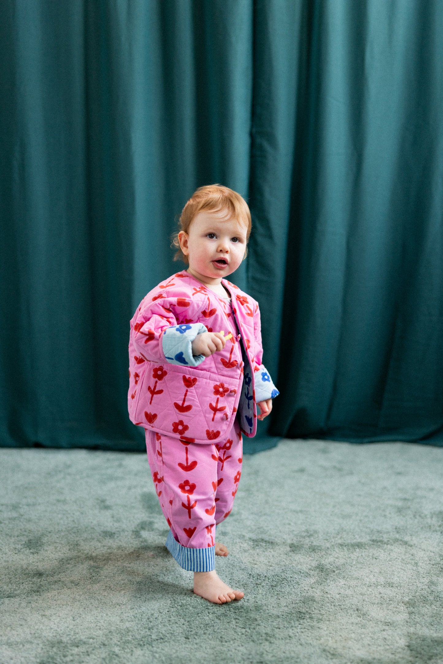 Kids Reversible Quilt Coat