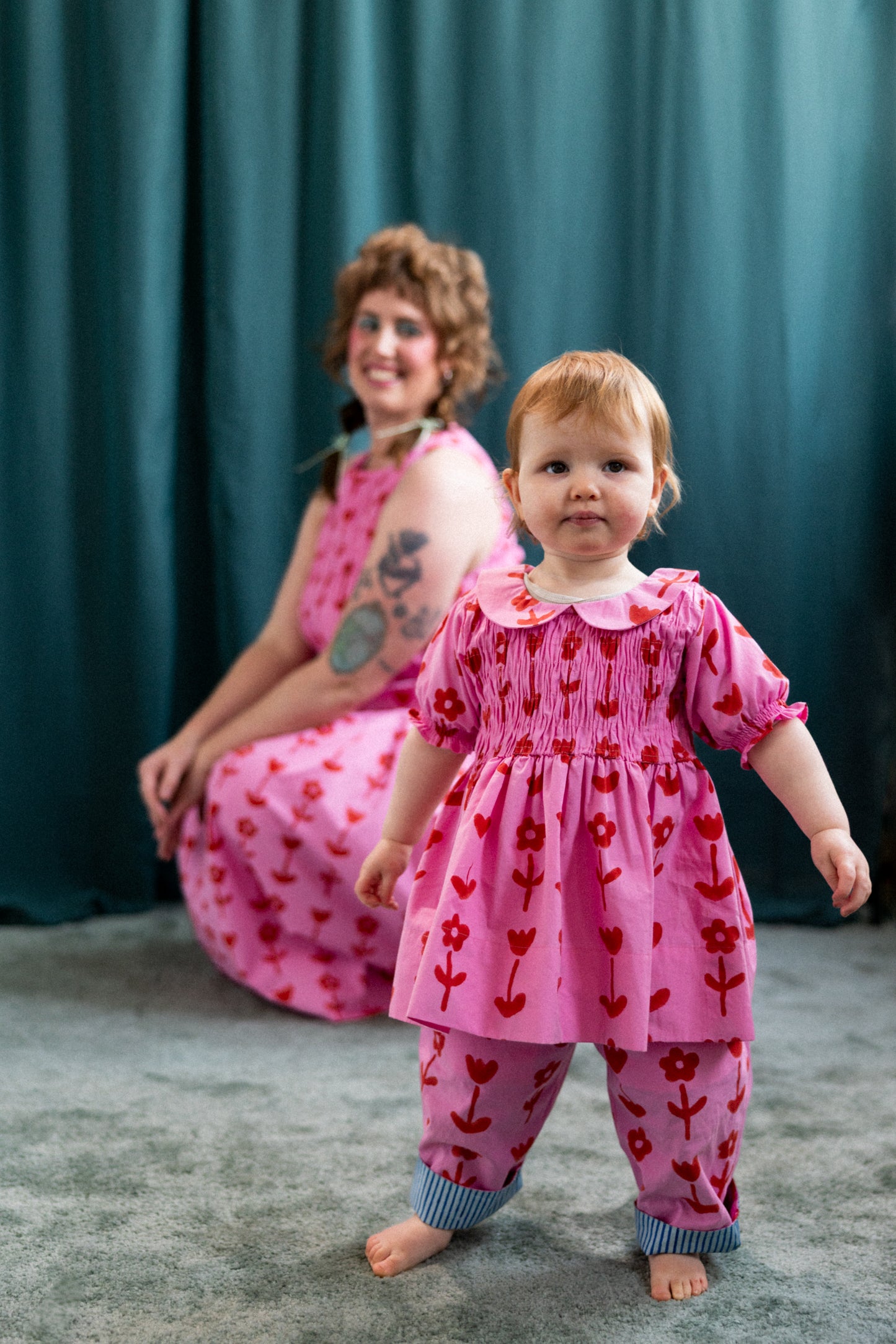 Kids Shirred Dress